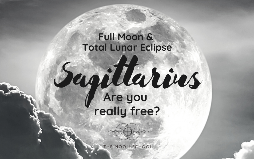 Sagittarius Full Moon Lunar Eclipse (May 26th, 2021)