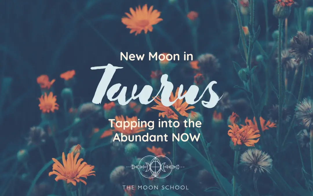 Taurus New Moon: Tapping into the Abundant NOW (May 11th, 2021)