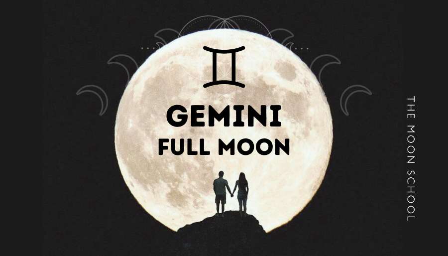 Full Moon in Gemini, Dec 2024: Meaning, Journal Prompts & Affirmations