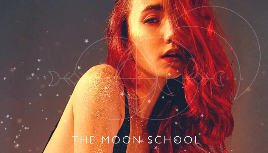 Natal Aries Moon Sign Woman with Red hair