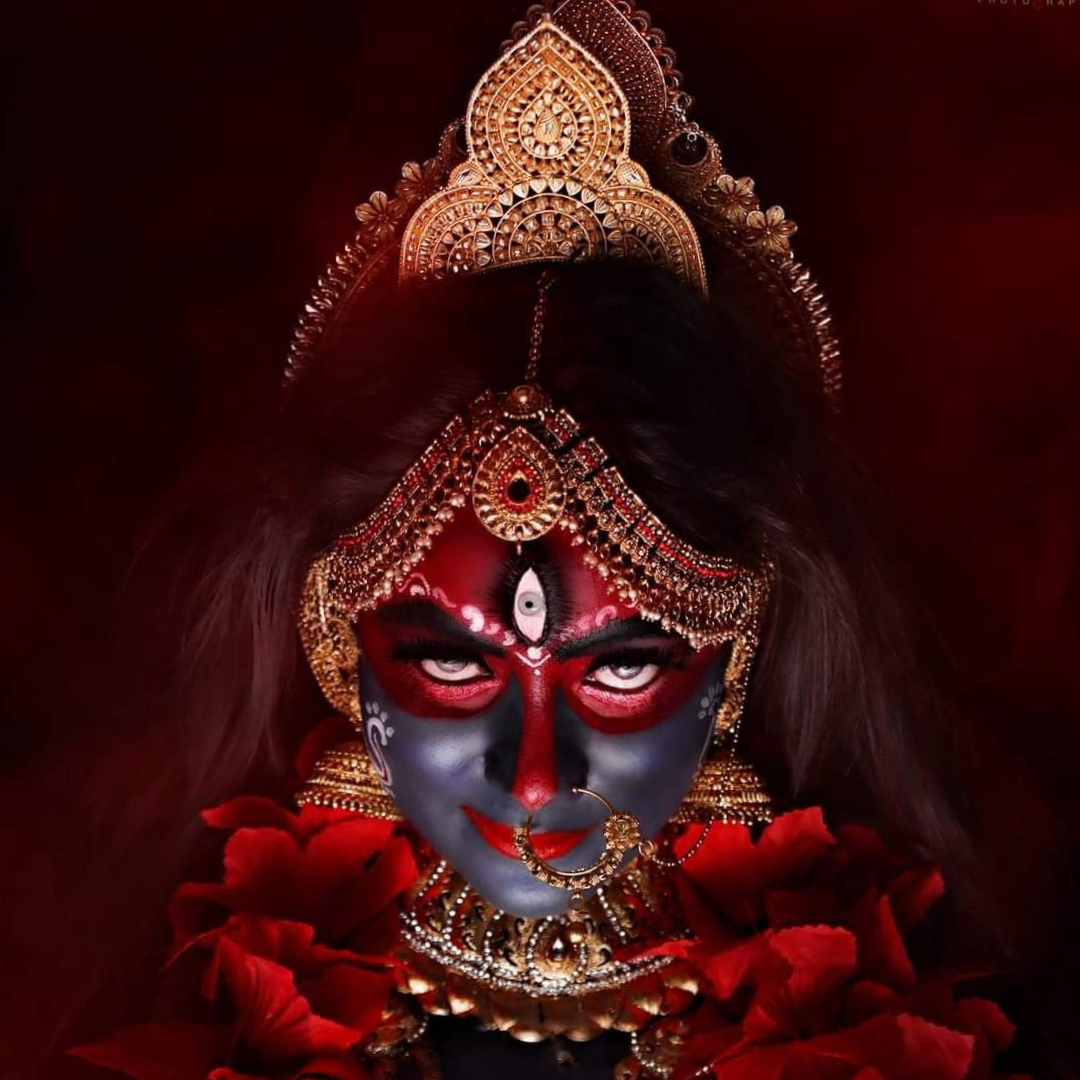 The goddess Kali as devouring mother