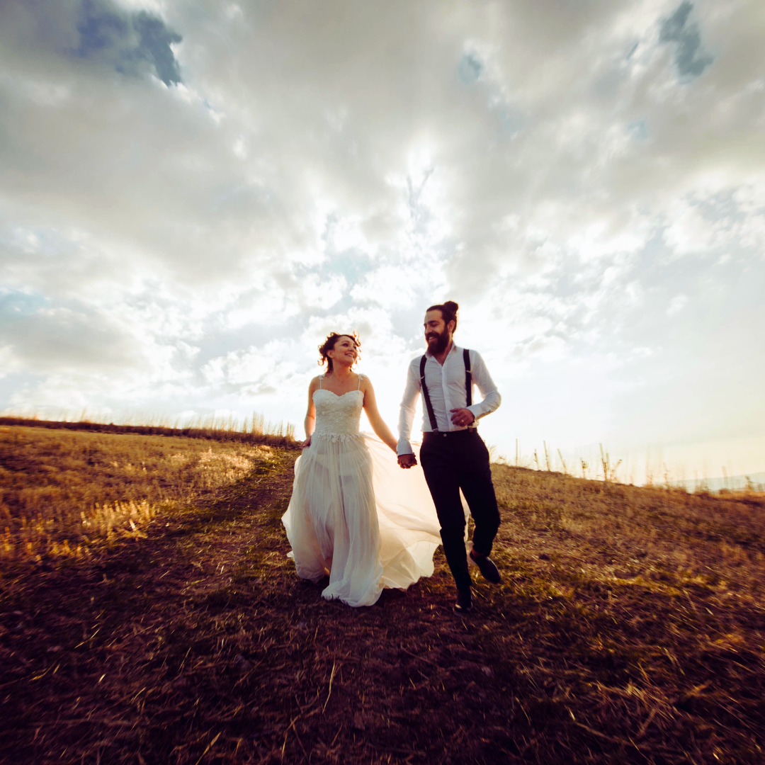 bride and groom