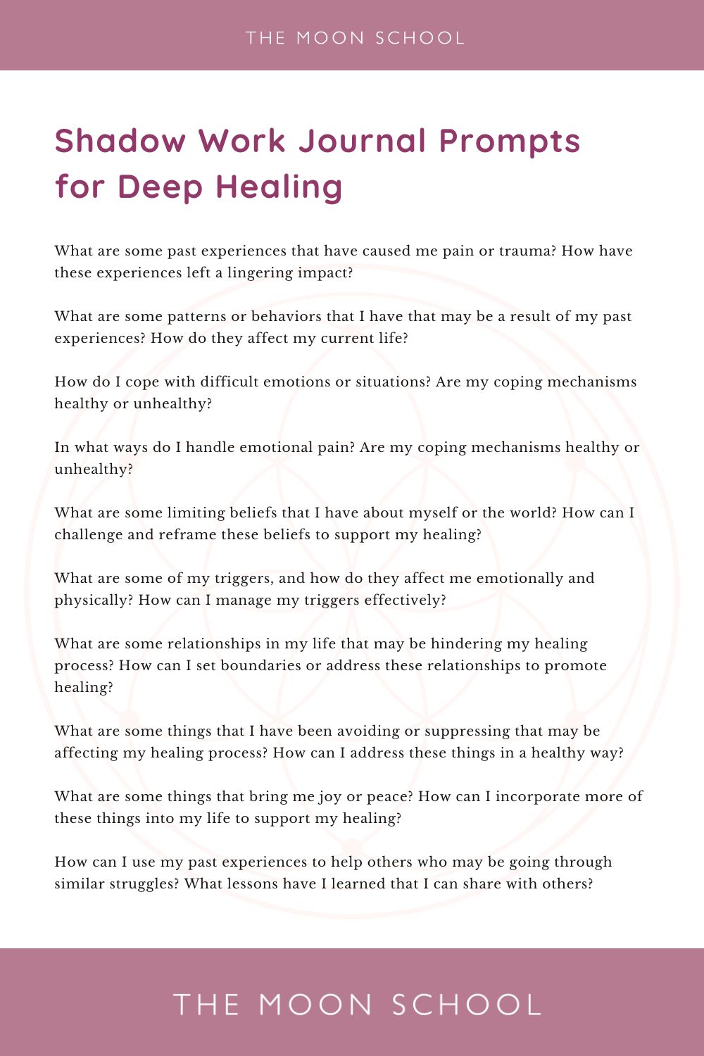 Shadow Work Journal Prompts for Healing