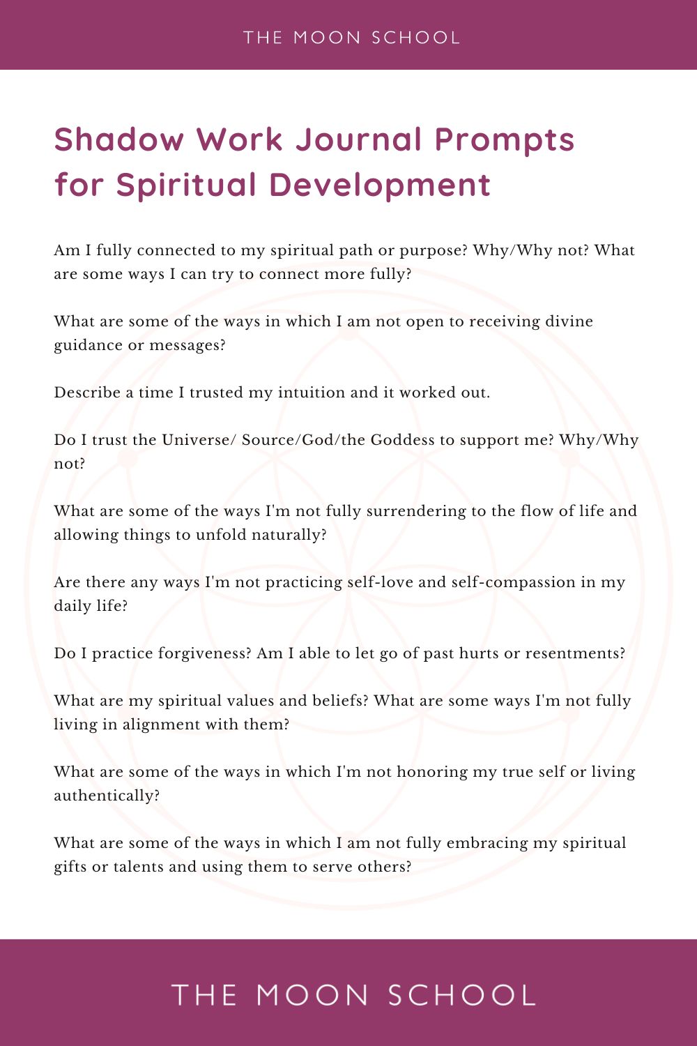 List of Journal Prompts for Spiritual Development
