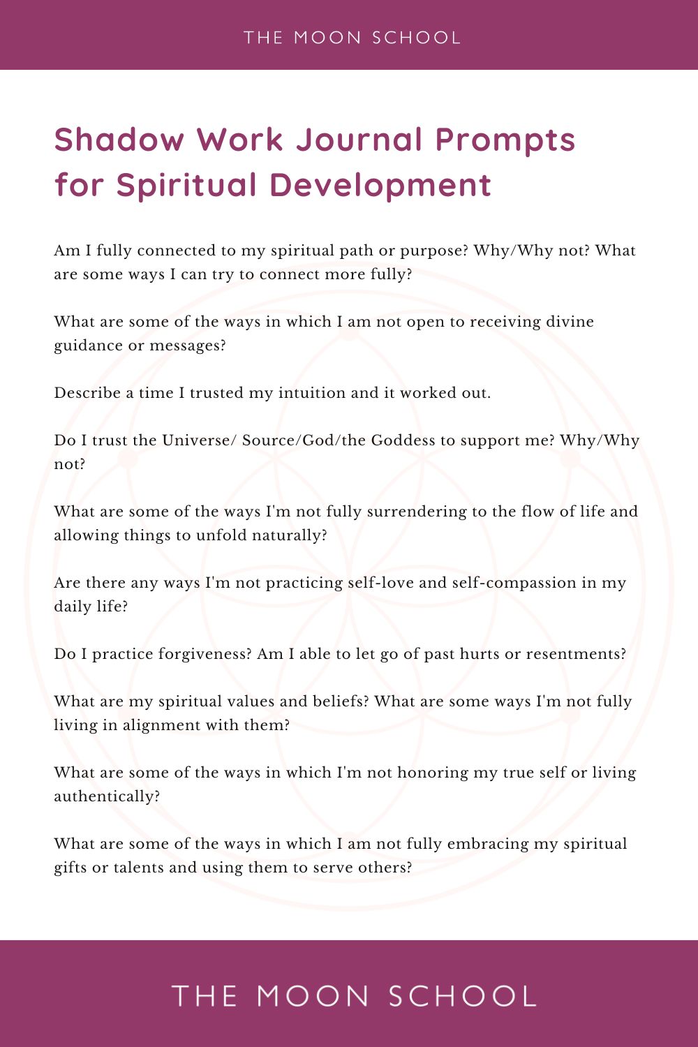 List of Journal Prompts for Spiritual Development