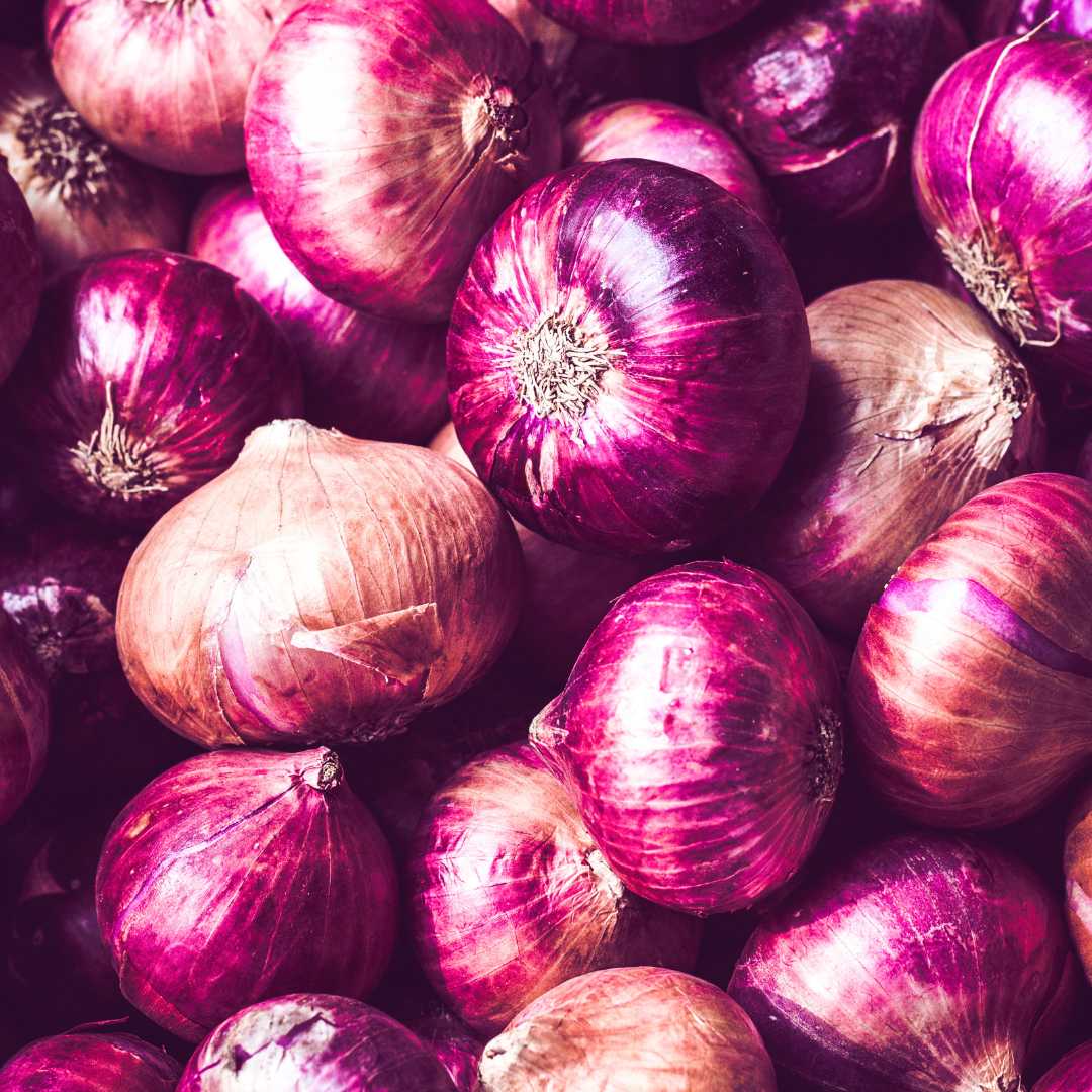 red onions as a lucky food for new year