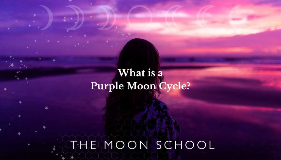 Period on the Waning Moon? Here’s the Meaning of your Purple Moon Cycle…