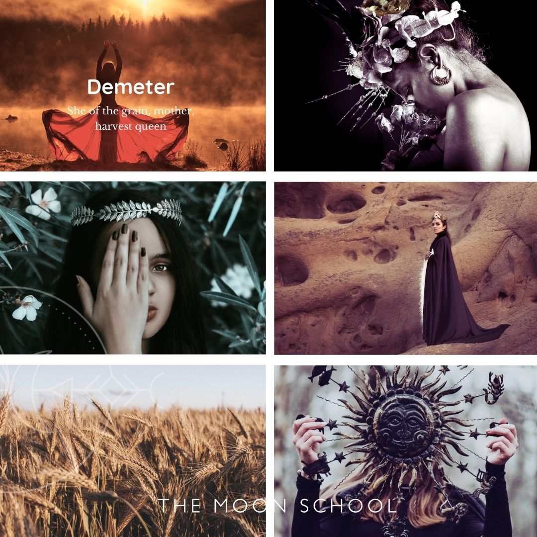 Demeter Goddess Aesthetic