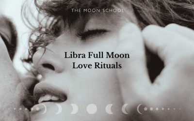 woman manifesting love at libra full Moon