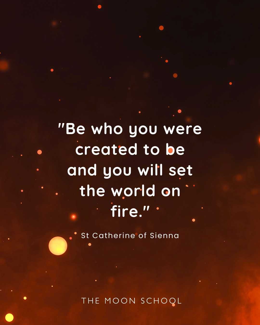 St Catherine of Sienna Quote