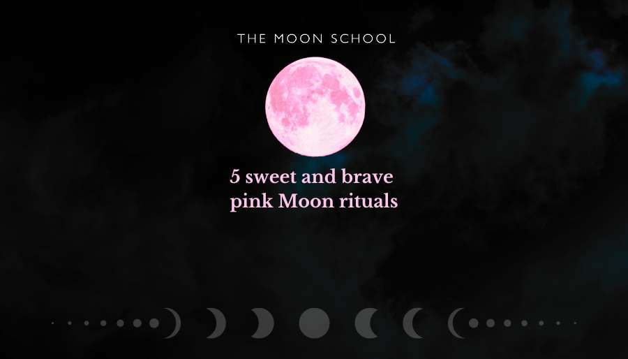 5 Sweet Rituals for April’s Pink Moon