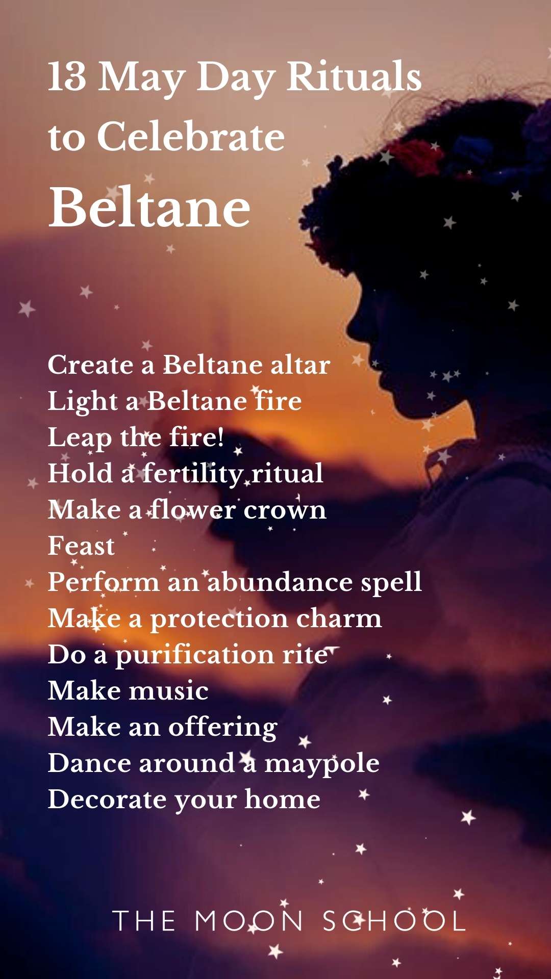 List of 13 Rituals to Celebrate Beltane