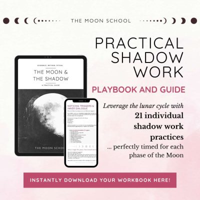 Ad image for a practical Shadow work playbook and guide ebook