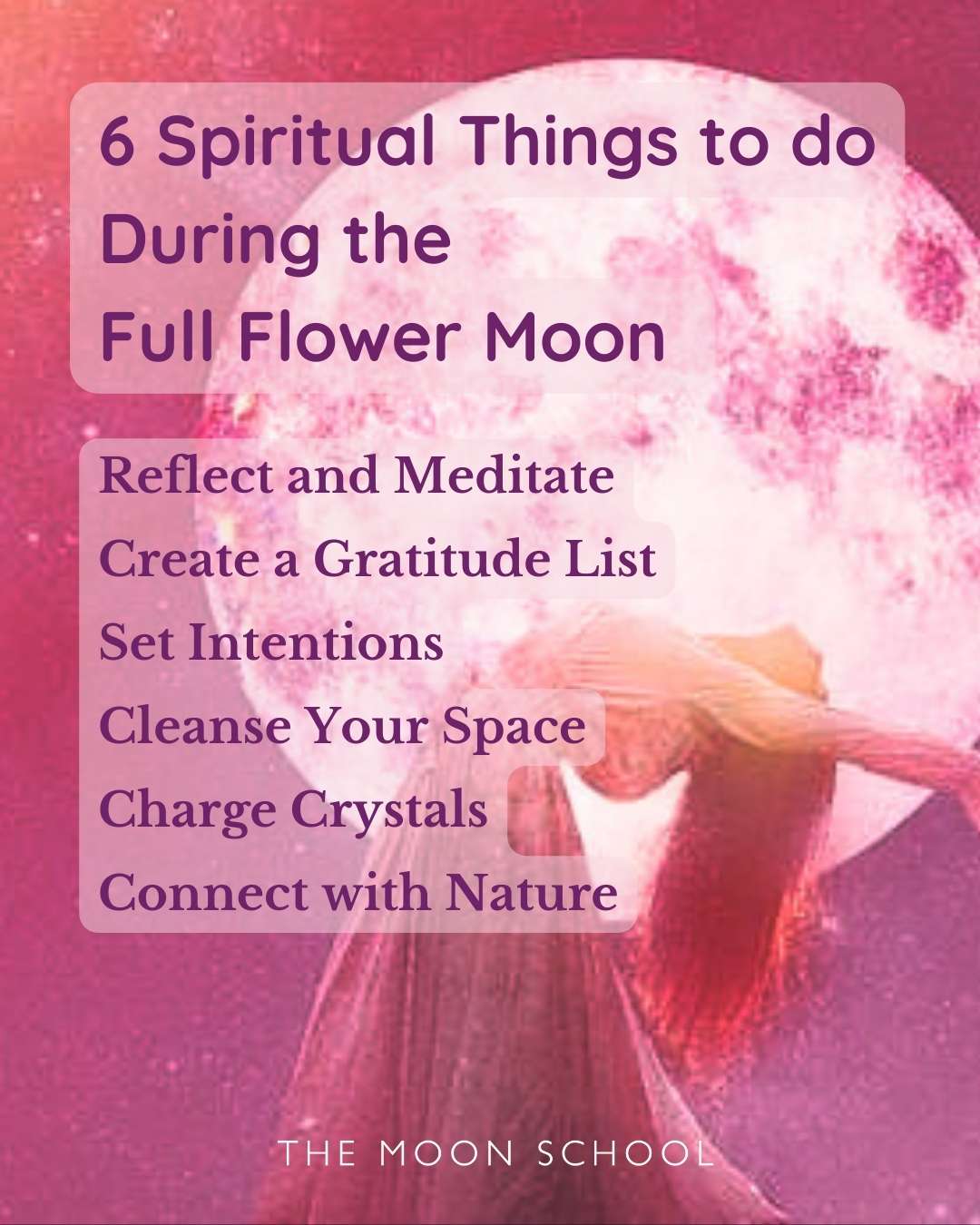 List of flower Moon ideas and activities