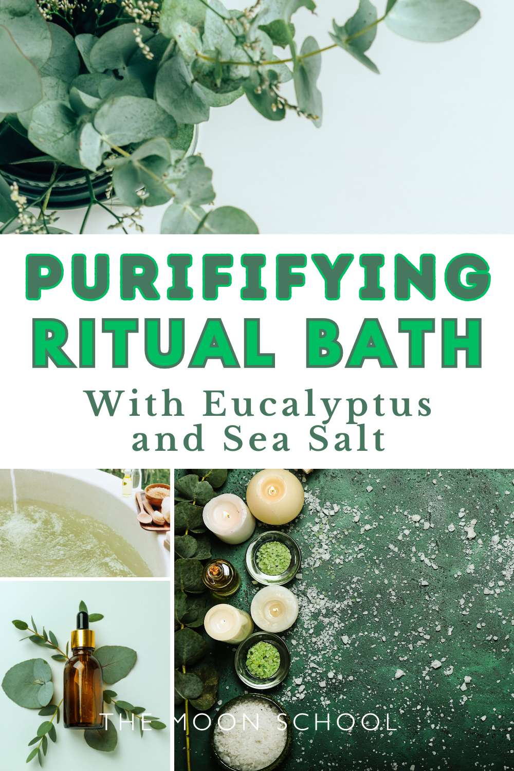 preparation for bath rituals to get rid of negative energy