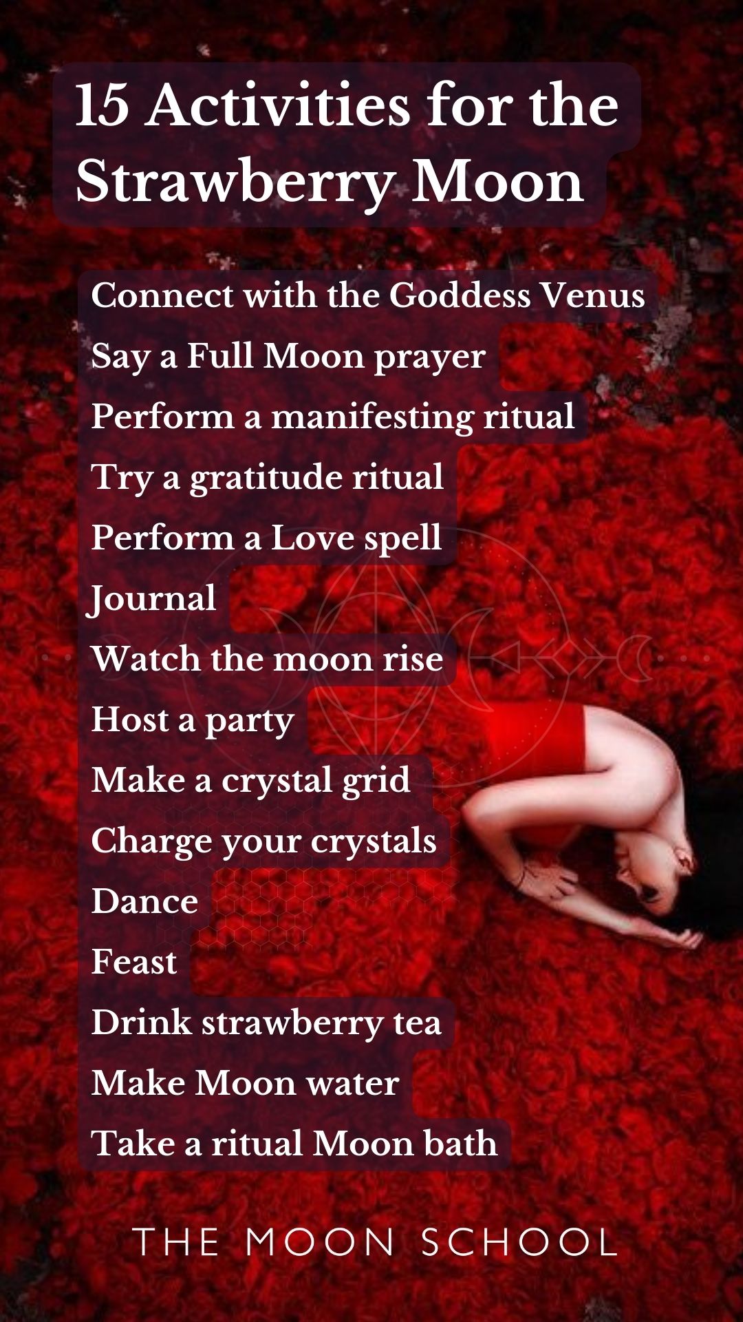 List of 15 things to do during the full Strawberry Moon