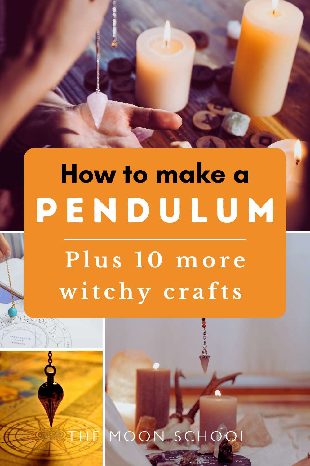 DIY Crafts for Witches magickal tools pendulum tips