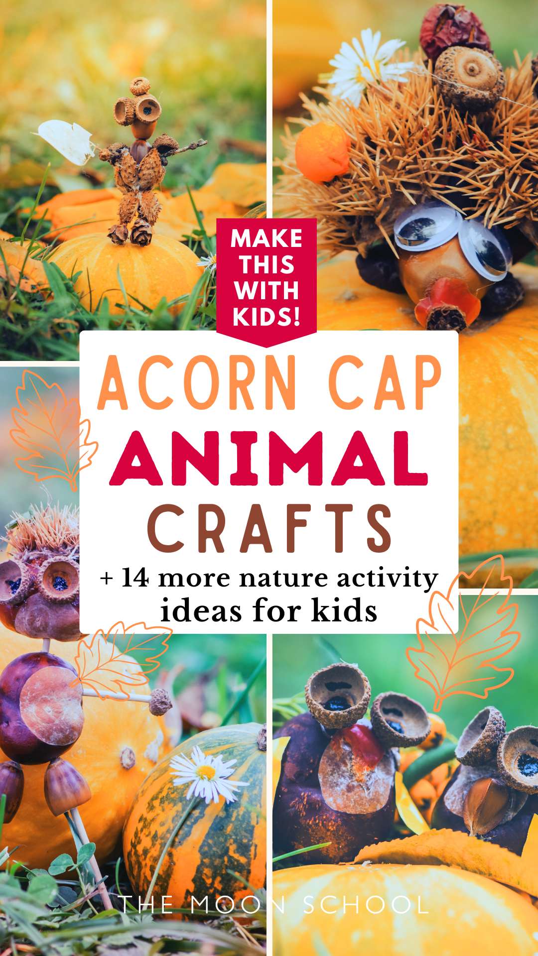Autumn acorn crafts for kids fun seasonal art activities collage
