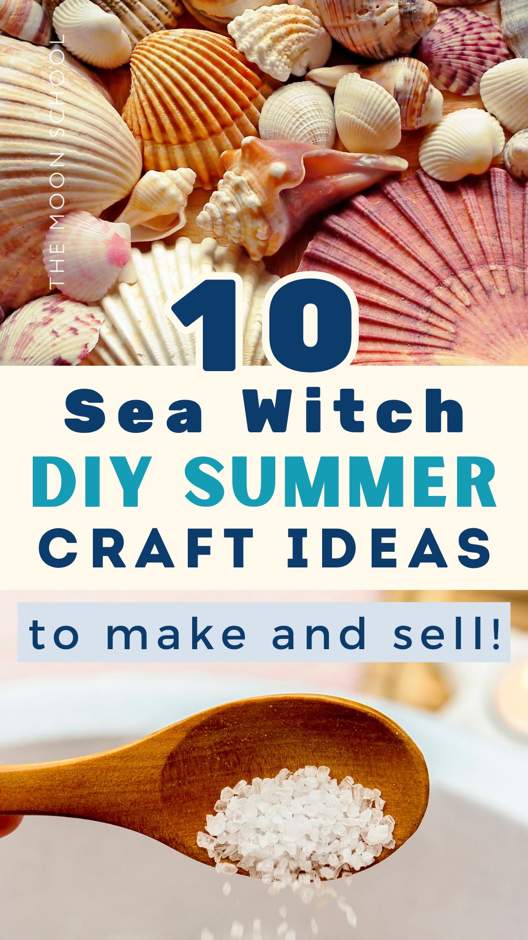 Sea witch DIY tools altar Craft tutorial ideas aesthetic