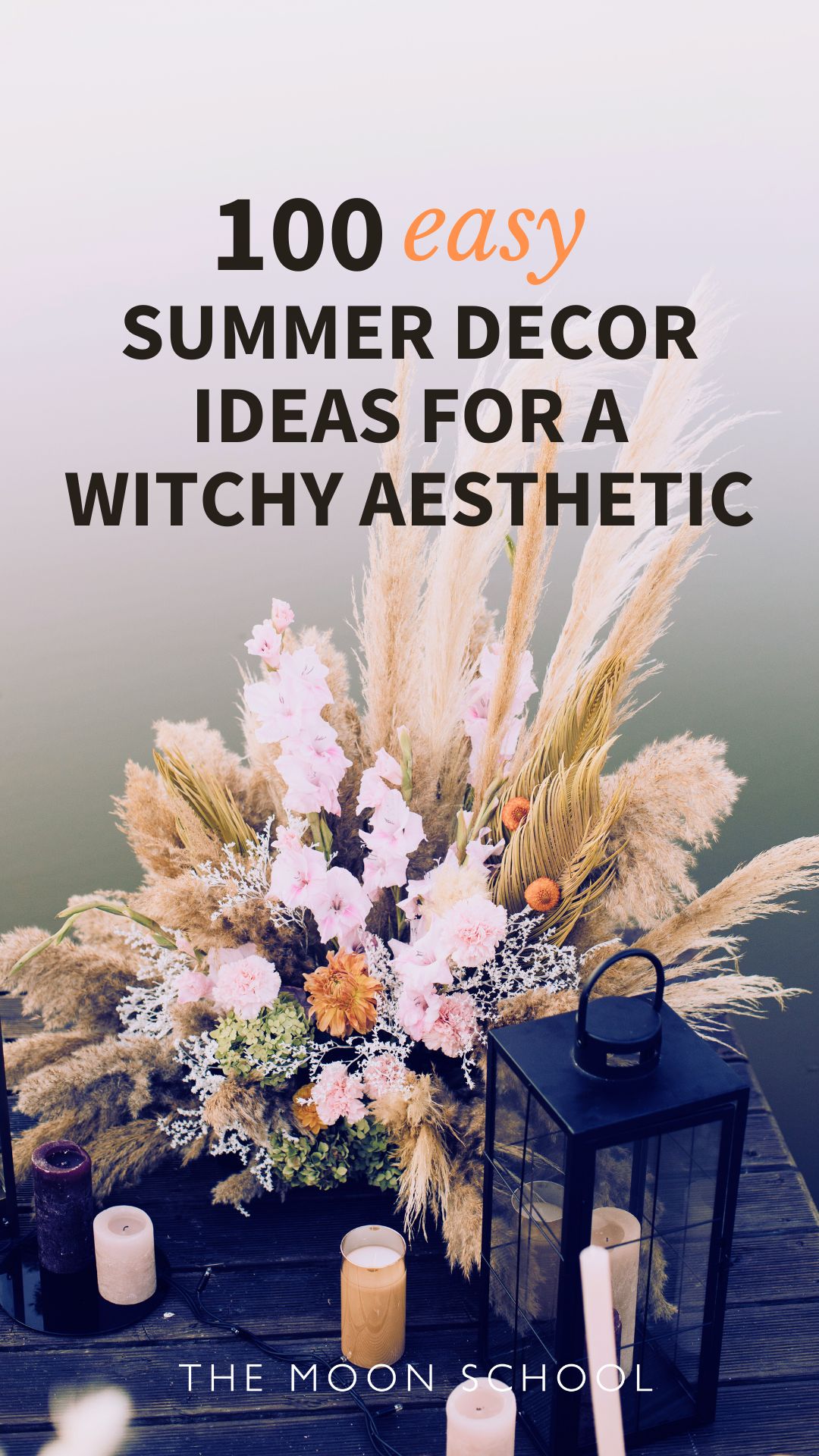 Huge boho hippie bunch of flowers home decor for summer