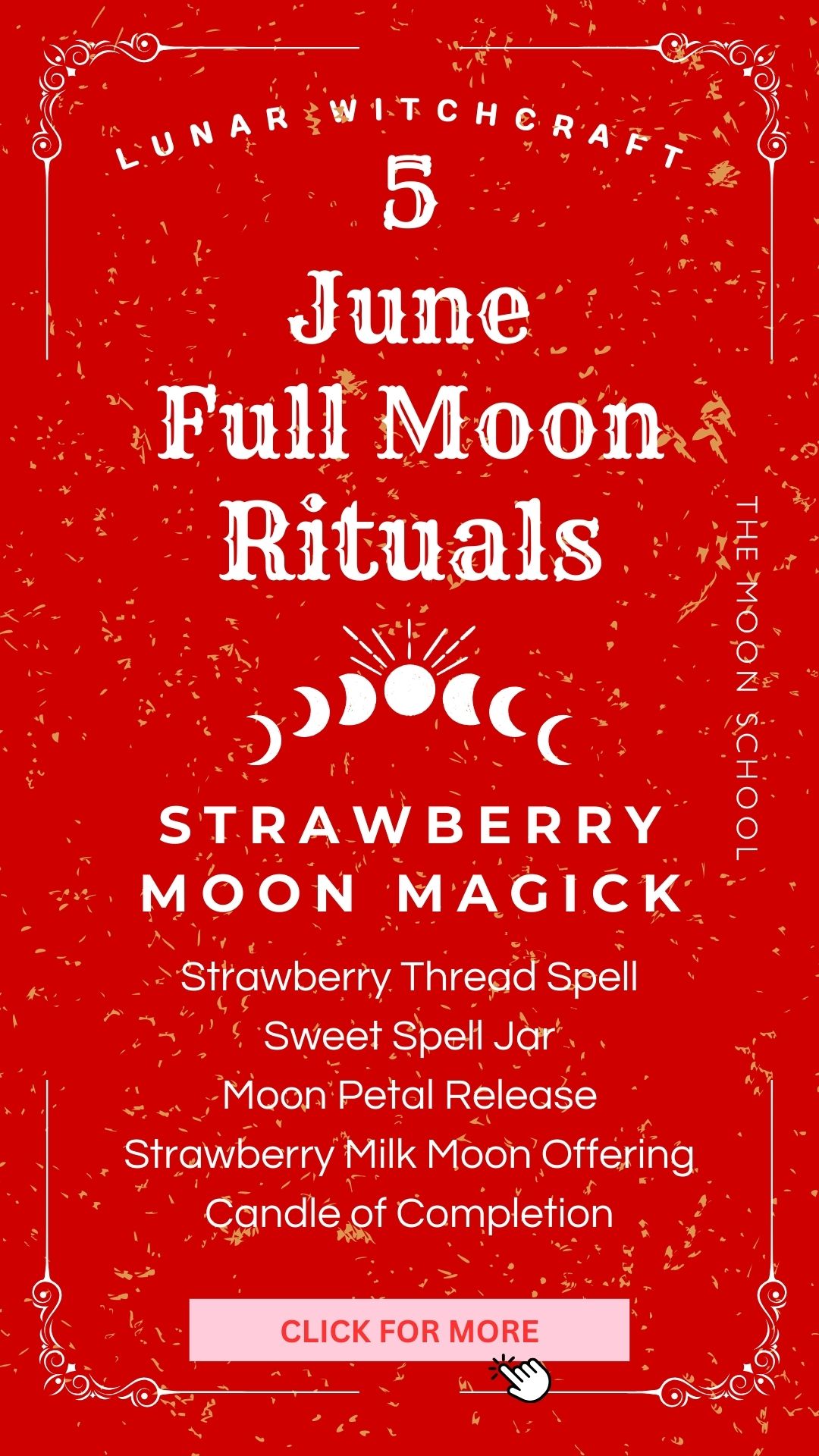 Strawberry moon book of shadows ritual tips
