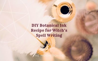 DIY Spell-Infused Botanical Ink – My Favourite Crafty Witch Project!