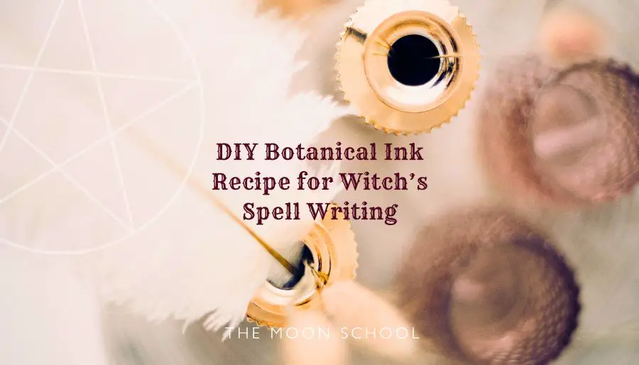 DIY Spell-Infused Botanical Ink – My Favourite Crafty Witch Project!