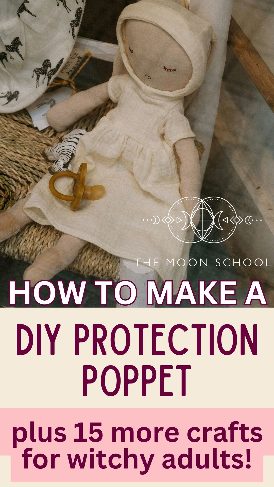 DIY witch's protection poppet