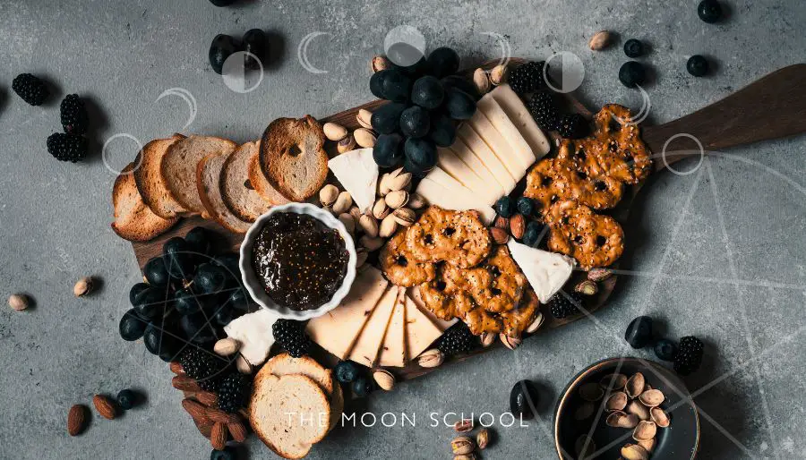 Witch’s Dinner Party Recipe: Make This Midnight Mirror Charcuterie Board