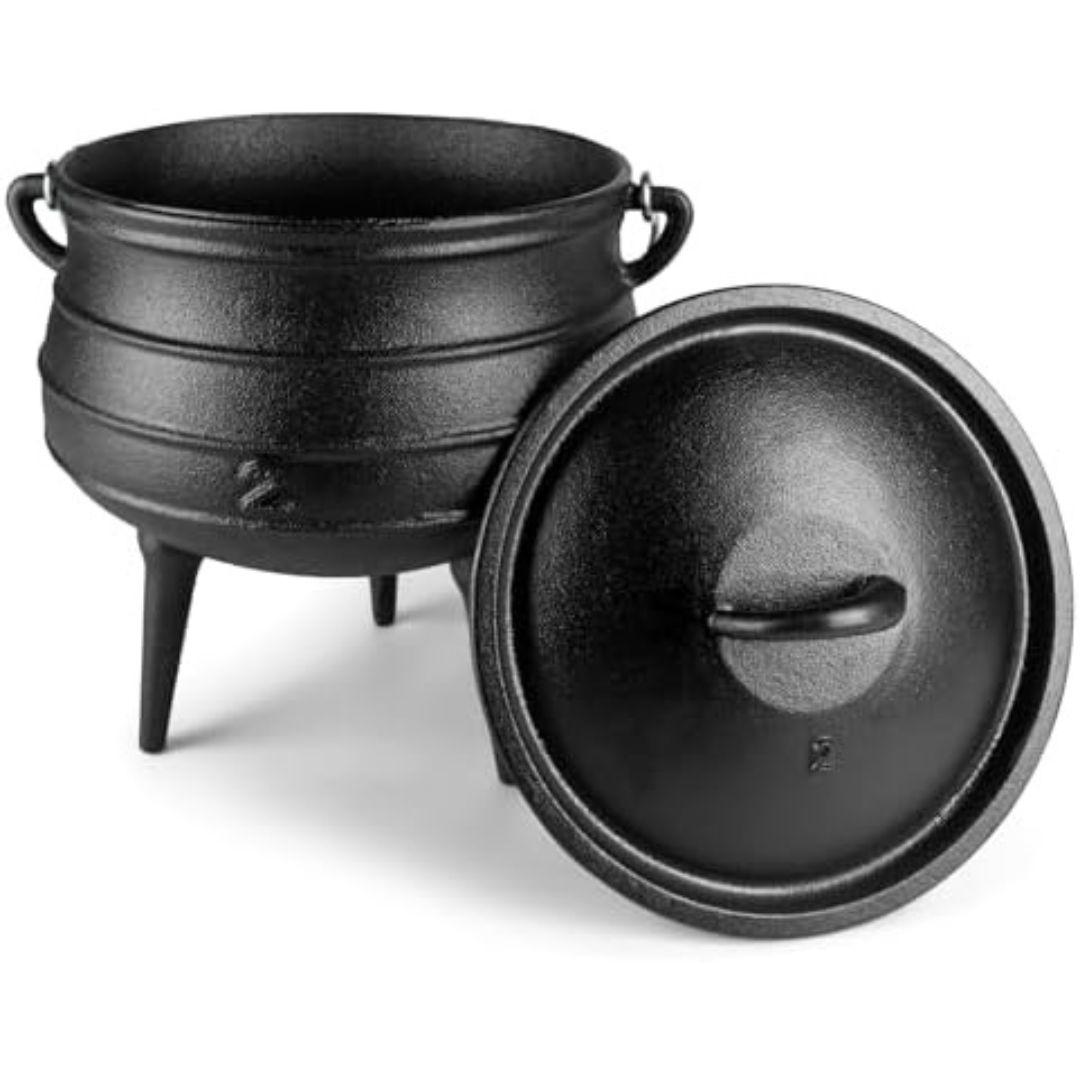 Large witch's simmer pot cauldron