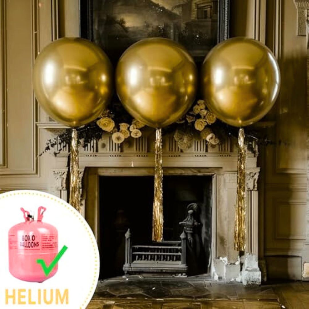 Luxury golden jumbo balloons witchy soiree party decor Luxury golden jumbo balloons witchy soiree party decor