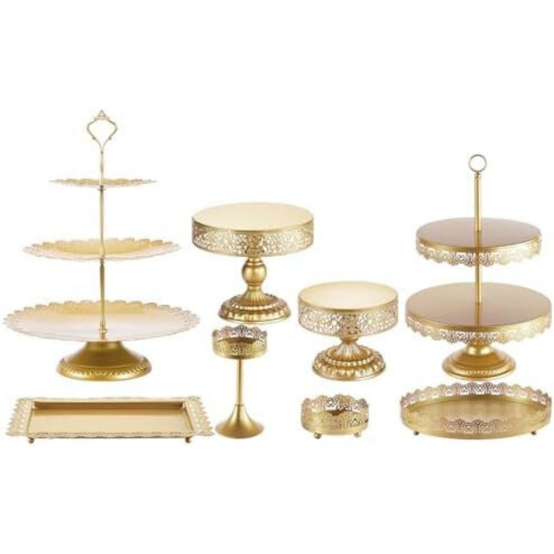 Gold cake stand witchy party decor Gold cake stand witchy party decor