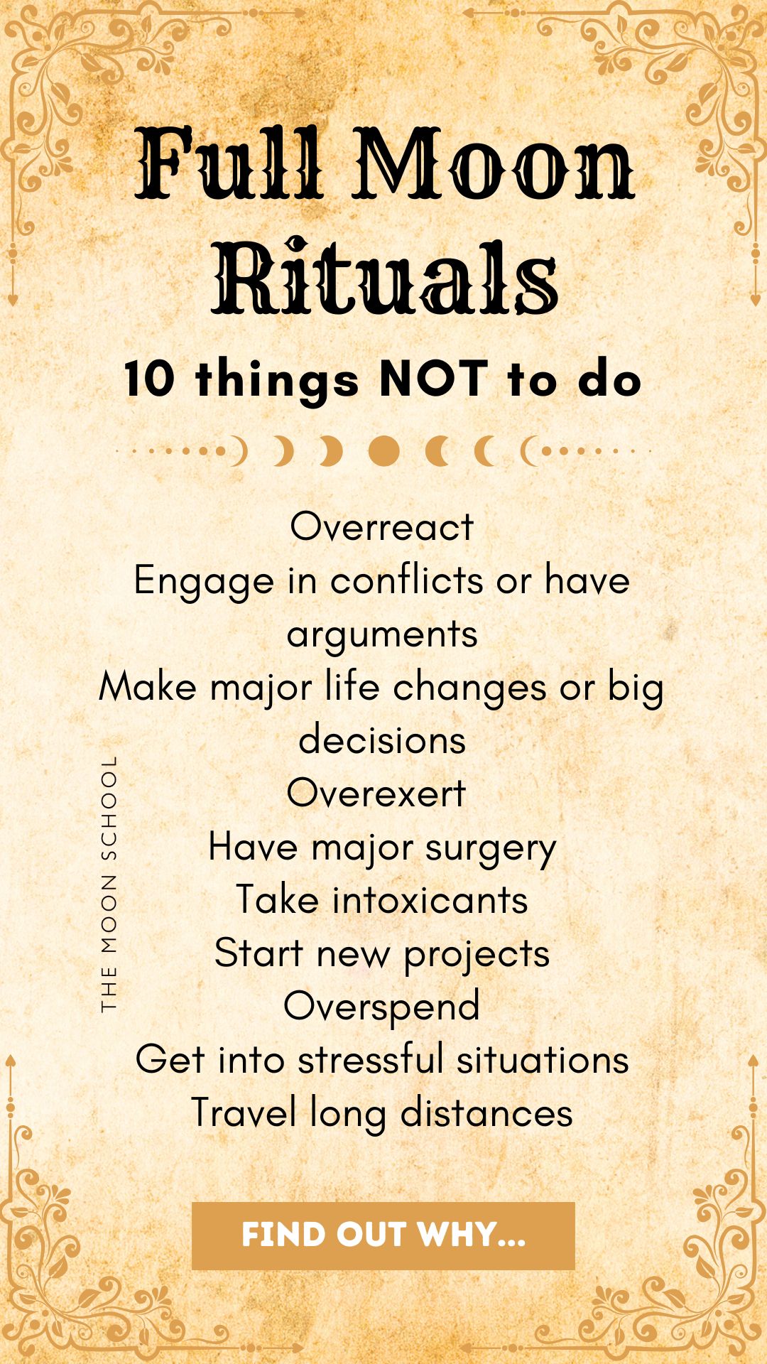 Book of shadows guide to full moon rituals NOT to do witchcraft no no