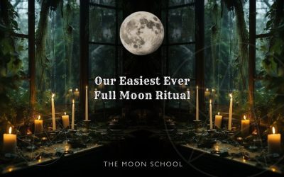 A Simple Full Moon Ritual for When You’re Tired, Busy, or Overwhelmed